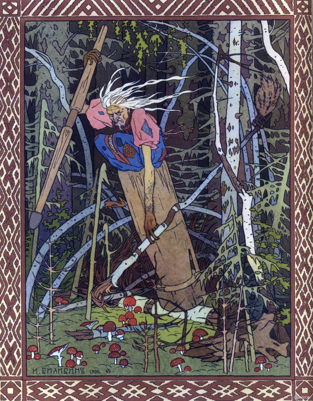 Bilibin._Baba_Yaga