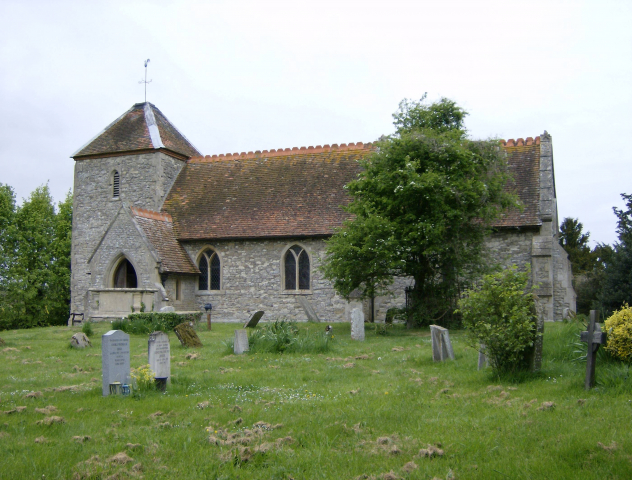 A modern-day picture of an 11th century Saxon church. It's stony.