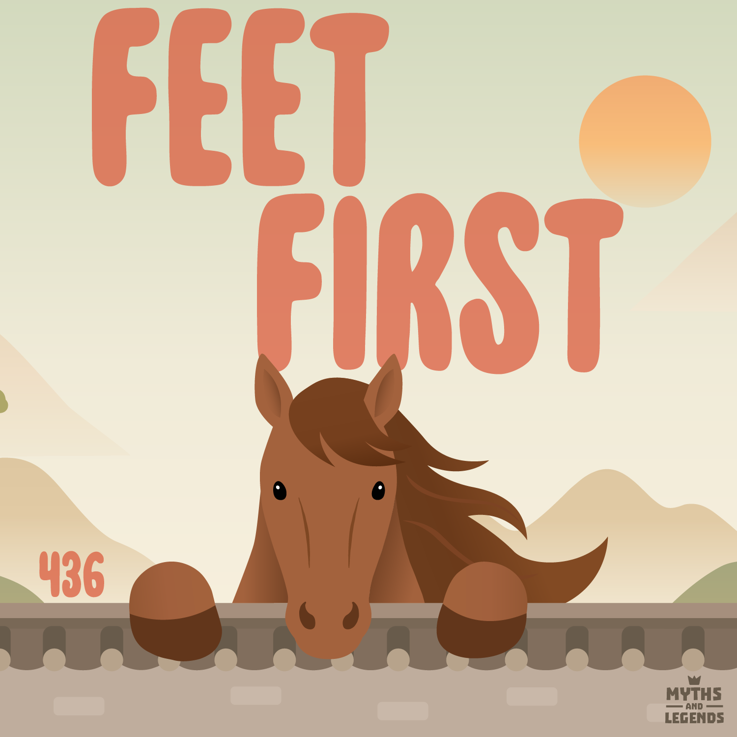 436-Korean folklore: Feet First